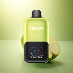 GEEK BAR 2GO 20ml 50000 Puffs Pomme Acidulée Glacée avec Écran Interactif et Réservoir Double de 20mL