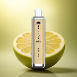 Hayati Pro Max 4000 Puffs Tabac Crémeux Rechargeable 1400mAh Dual Mesh