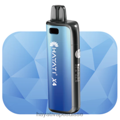 Hayati X4 système de dosettes rechargeables bleu torrentiel - Hayati berne 2ND0X63